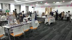 LCV ねっとde動画|１２団体のブース出店 ゆいわーくマルシェ