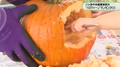 八ヶ岳中央農業実践大学校　“ハロウィーン”ランタンづくり　