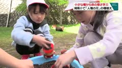 小さな種から命の尊さを学ぶ　湖南小で「人権の花」の種植え　