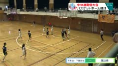 スポたま　中体連南信大会　女子バスケ　　