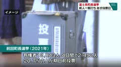 富士見町長選挙 新人一騎打ち あす投票日