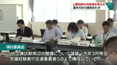 上諏訪駅の将来像を考える　基本方針の意見交わす　