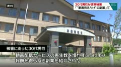 ３０代男性が詐欺被害 「“動画見るだけ”の副業」で