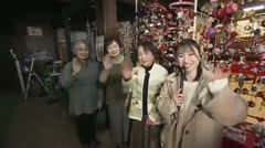 中継　心を込めて制作　伏見屋邸　つるしびな　