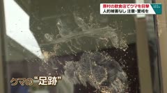 原村の飲食店でクマを目撃 人的被害なし 注意・警戒を