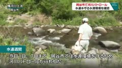 岡谷市で河川パトロール　水道水守る 水源環境を確認